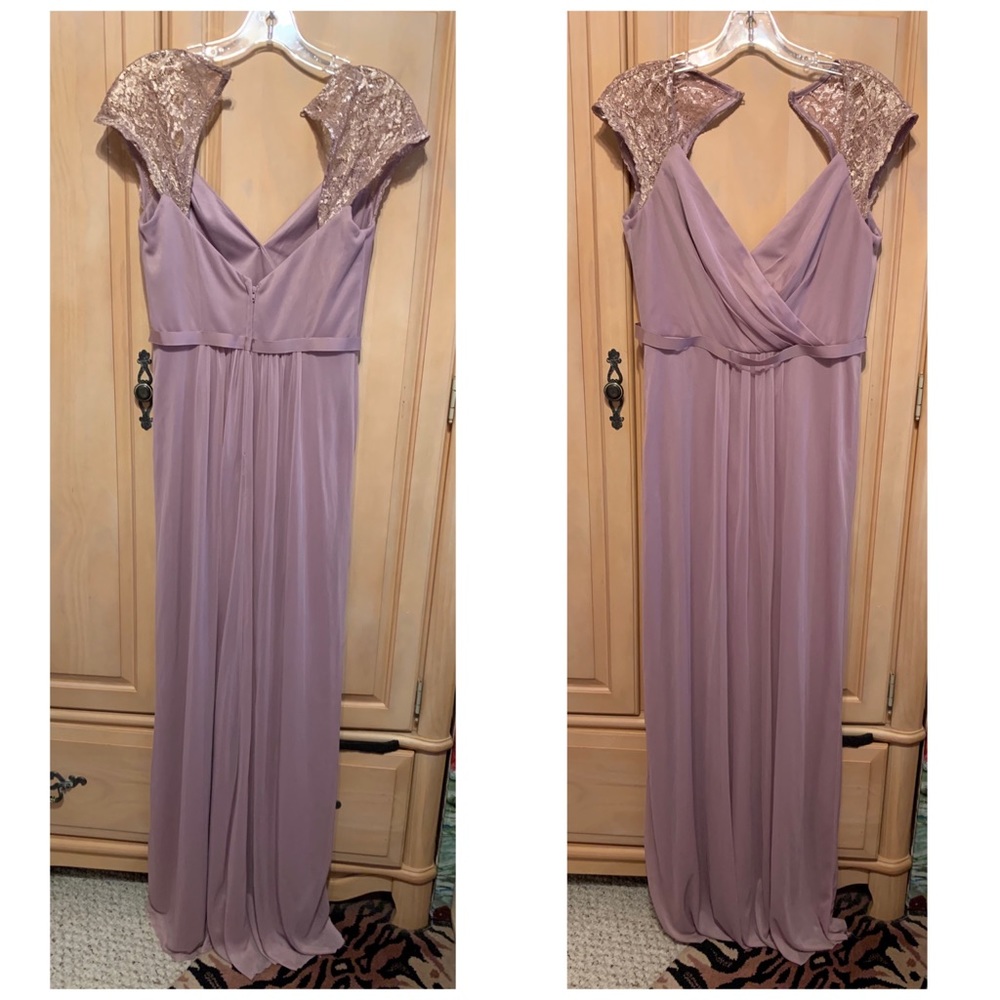 David’s bridal bridesmaid dress